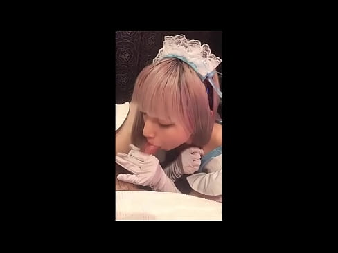 ❤️ Idol Ġappuniż [mayuka], kostum ta' qaddejja Franċiża, parti 1, blowjob u jerk off bil-lotion ❤️❌ Sluts lilna mt.allo-sex.ru